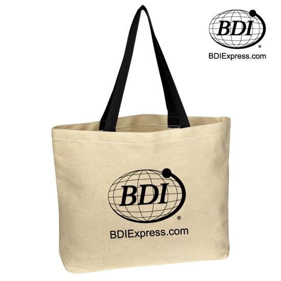 Picture of Natural Cotton Canvas Tote Bag